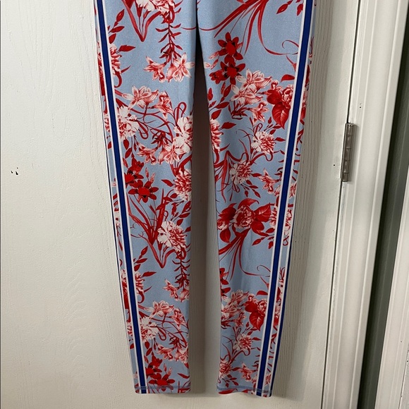 Emily HSU Designs Floral High-Waisted Leggings Size Small - Picture 5 of 8